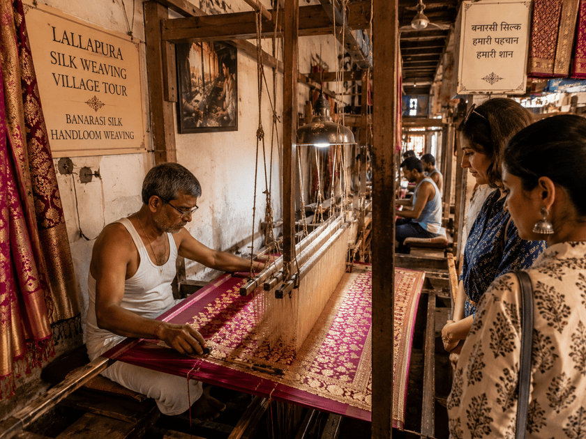 Silk Weaving Village Tour