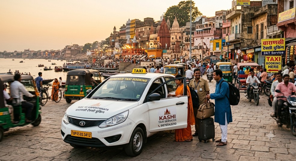 Book a taxi in Varanasi